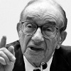 Alan Greenspan, président de la Réserve fédérale, la banque centrale des états-Unis